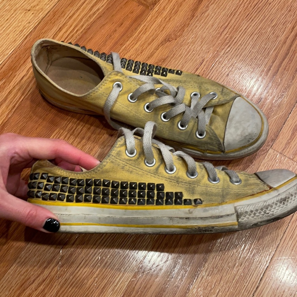Studded Converse Chuck Taylors